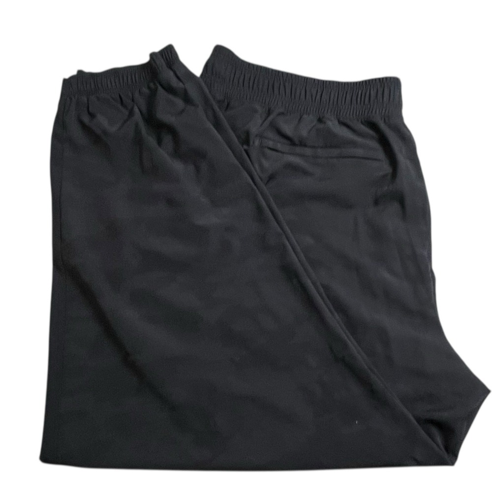 Athleta Womens Plus Size 22 Black Brooklyn Camo Jogger Pants Pull On #599681